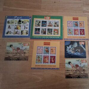 Vintage Disney Stamp Sheets, Bambi, Winnie Pooh, Jungle Book, BEST DEAL ON POSH!